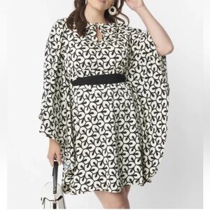 Unique Vintage x Smak Parlour Groovy Horseshoe Print Caftan